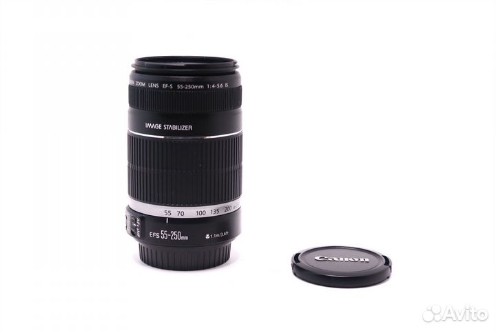 Объектив Canon EF-S 55-250 f4-5.6 IS (стаб)