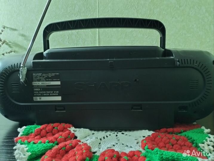 Магнитола sharp wq-750