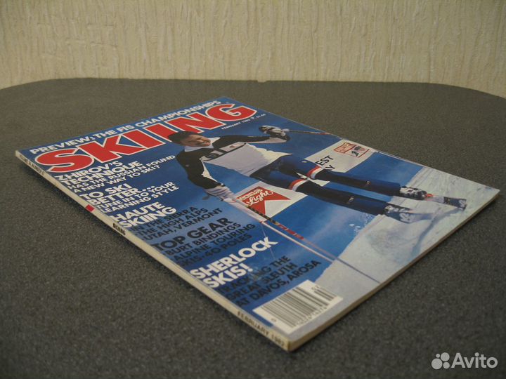 Журналы Skiing о горных лыжах 1982 год