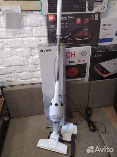 Вертикальные пылесосы Vitek