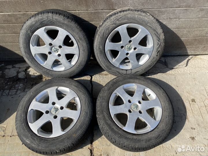Колеса летние Peugeot 206