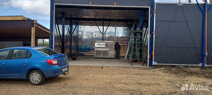 Сушильная камера древесины - 60 куб.м загрузки