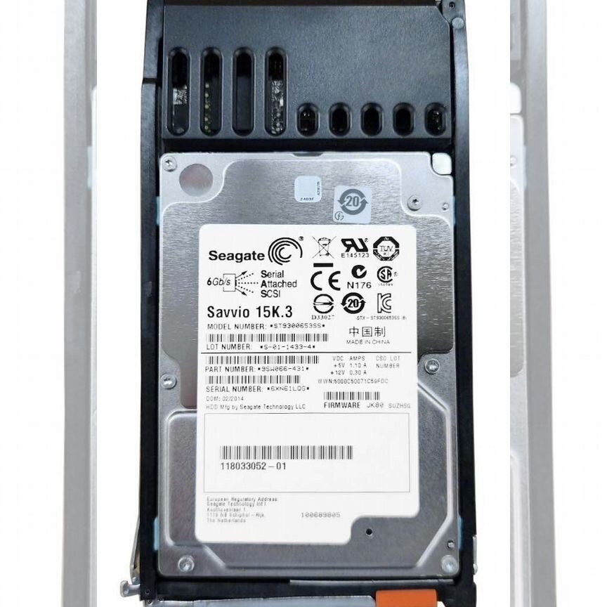 [005050299] Жесткий Диск Emc 300gb Sas 2,5" Hdd 005050299