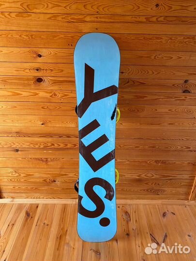 Продам сноуборд Yes с креплениями K2