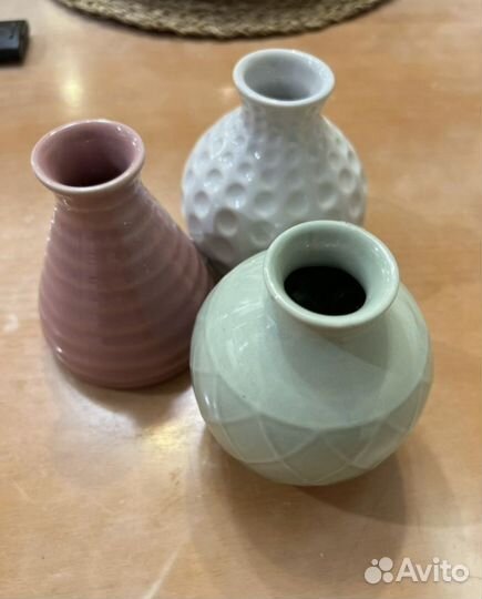 3 декоративные вазы IKEA