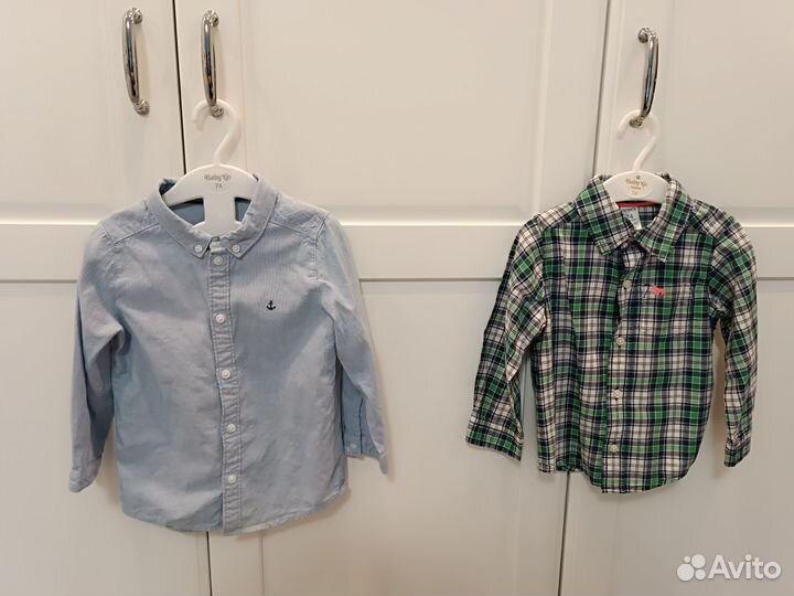 Рубашка для мальчика 92