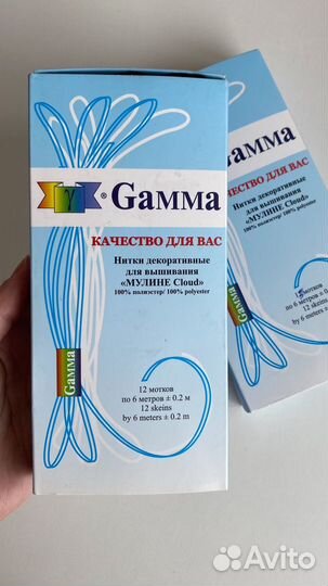 Мулине нитки