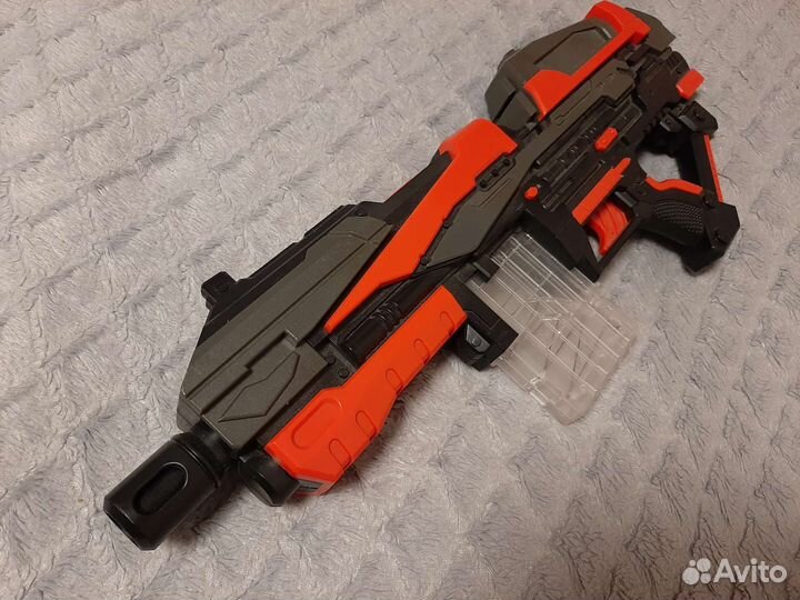 Автоматический бластер с мягкими пулями