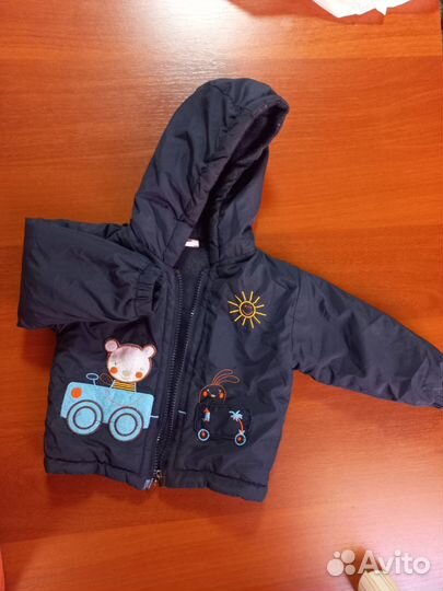 Демисезонная куртка 62-68