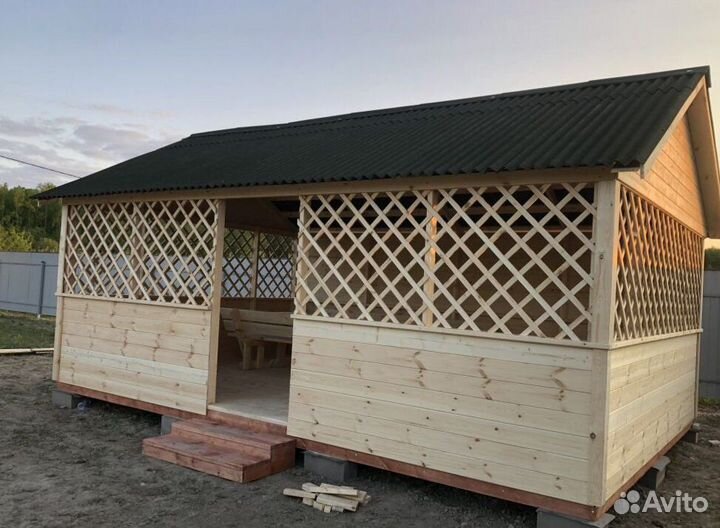 Красивые беседки