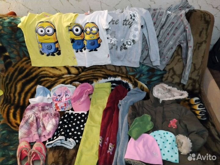 Детские вещи пакетом 110-116р