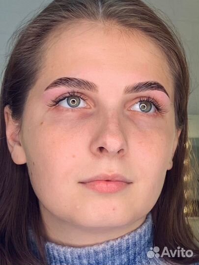 Оформление бровей и Ламинирование ресничек