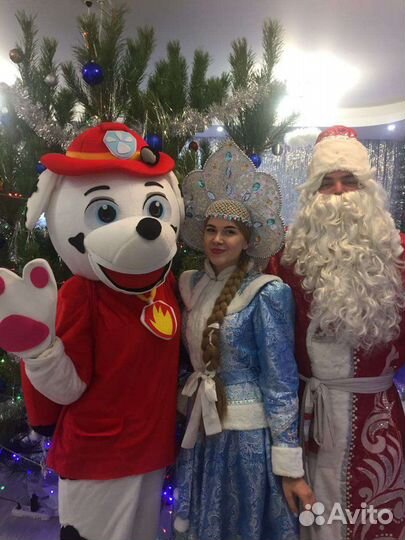 Дед Мороз и Снегурочка. Поздравление с Новым Годом