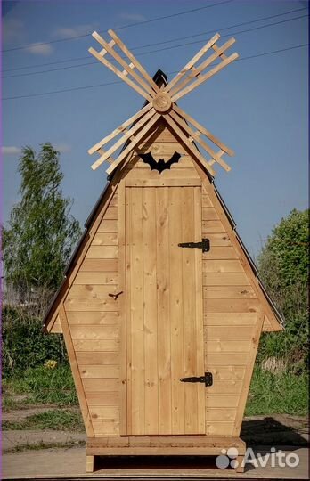 Дачный туалет с установкой ELE1001