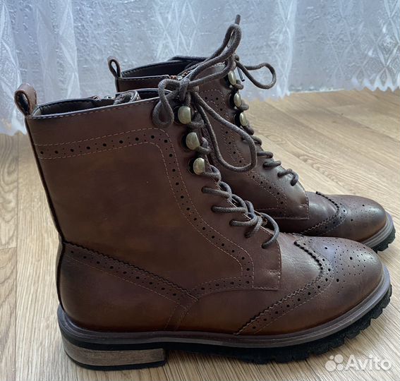 Ботинки натуральная кожа