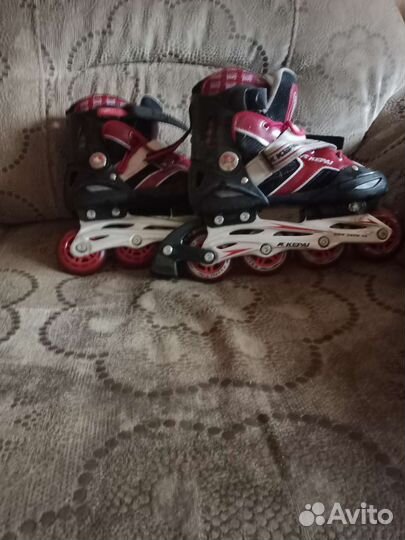 Роликовые коньки детские раздвижные