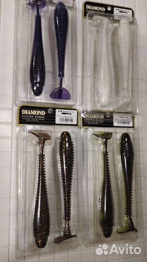 Keitech diamond Swing Impact Fat 5.8 и 6.8 дюйм