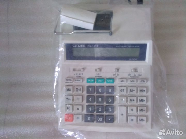 Калькулятор печатающий Япония