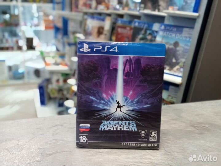 Agents of Mayhem steelbook издание (PS4)
