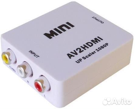 Видеоконвертор Hdmi-3rca(тюльпана)