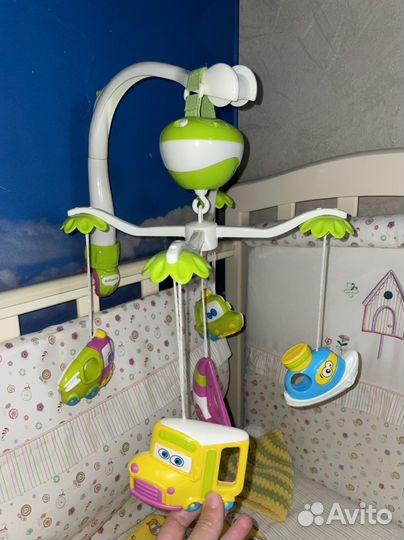 Мобиль(музыкальная подвеска для кроватки)