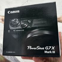 Фотоаппарат Canon G7X Mark iii