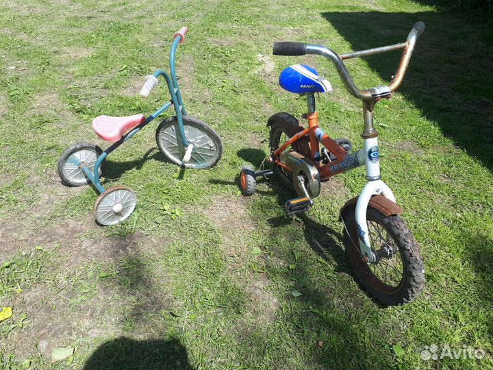 Детский велосипед СССР