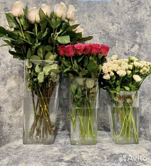 Вазы из оргстекла