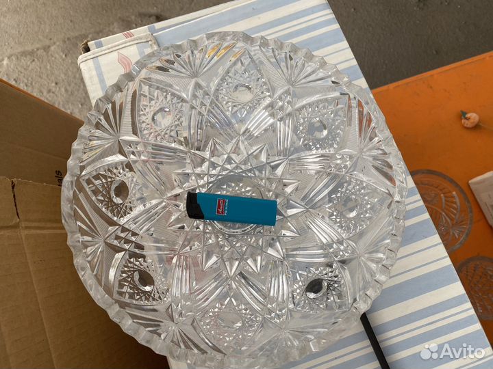 Конфетницы салатницы большие хрусталь