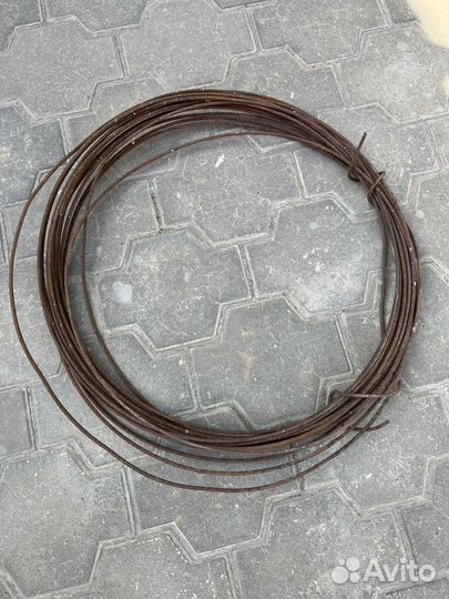 Проволка вязальная за кг. 1.2 мм. Стальная 5 мм