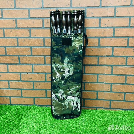 Набор шампуров для шашлыка 6шт. в чехле