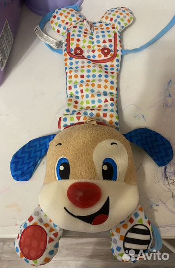 Развивающий щенок fisher price