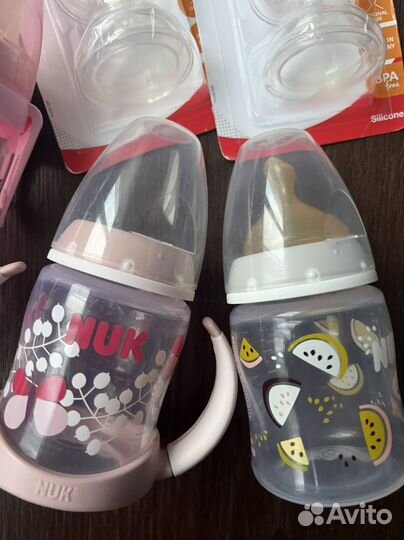 Бутылочки/соски nuk
