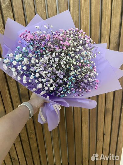 Гипсофила букет цветы