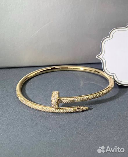 Золотой браслет Cartier 30.6 гр 2.18 ct