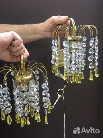 Хрустальная люстра СССР