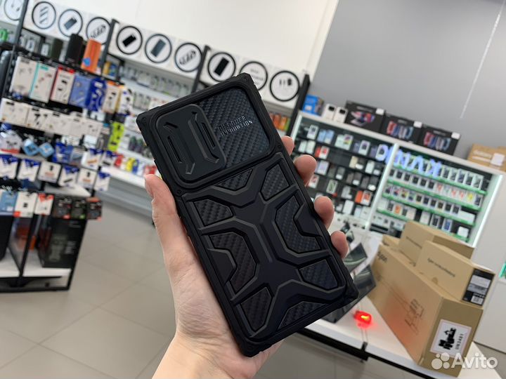 Противоударный чехол Nillkin для Samsung S22 Ultra