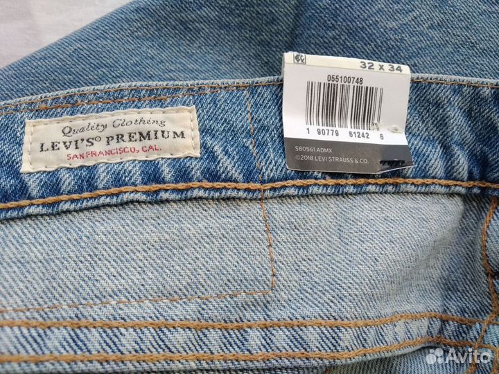 32/34 разм. Levi'S 510.Новые джинсы,оригинал