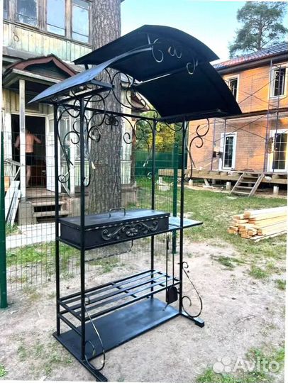 Мангал С крышей