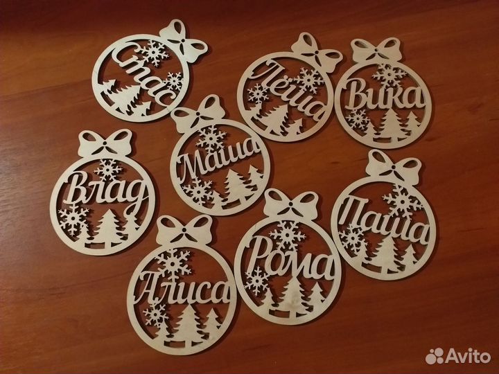 Набор елочных игрушек