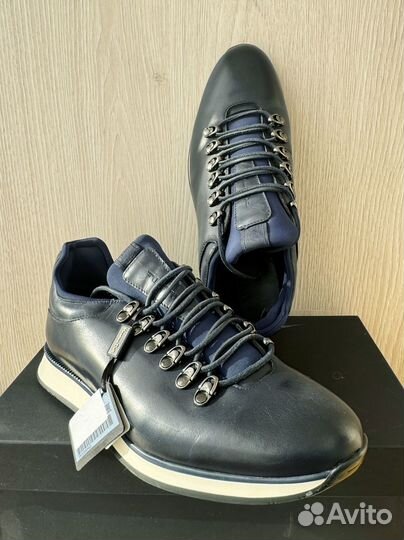 Massimo Dutti кроссовки мужские кожаные