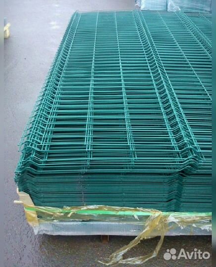 Забор сетка 3д