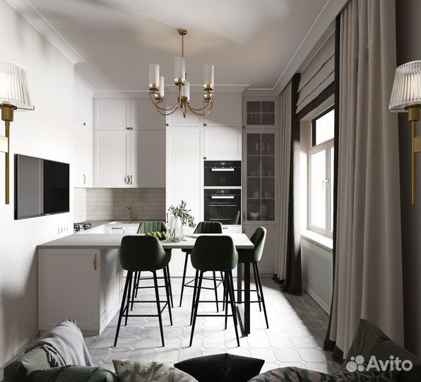 Дизайн интерьера квартиры, дома