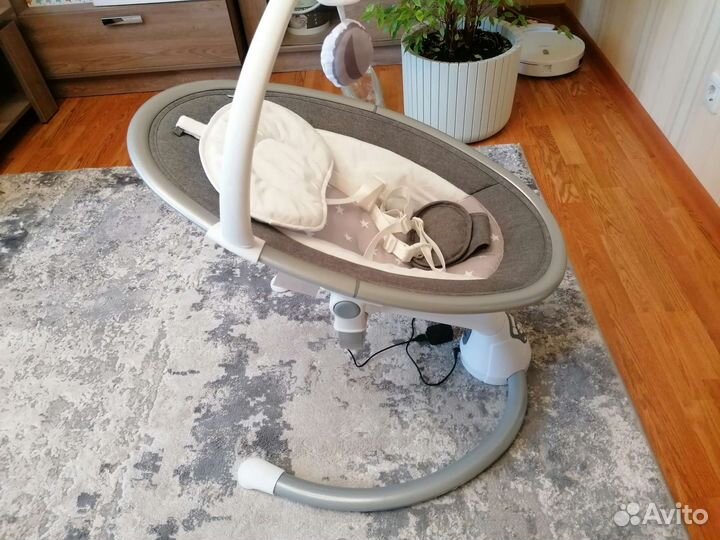 Качели шезлонг для новорожденных