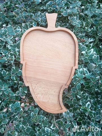 Менажница листик из бука