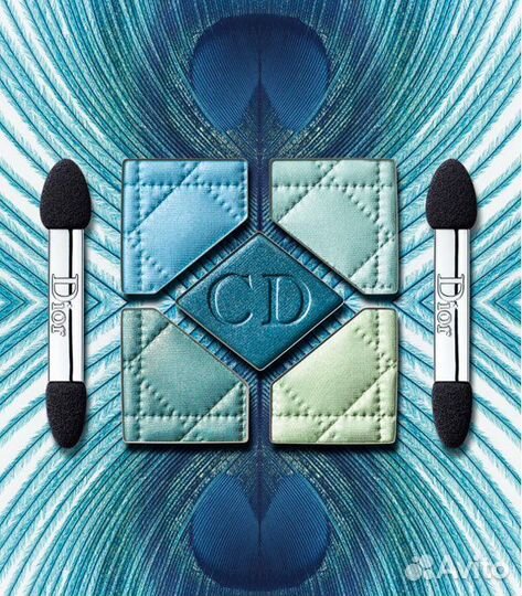 Тени Dior 5 Couleurs Palette №374 Blue Lagoon