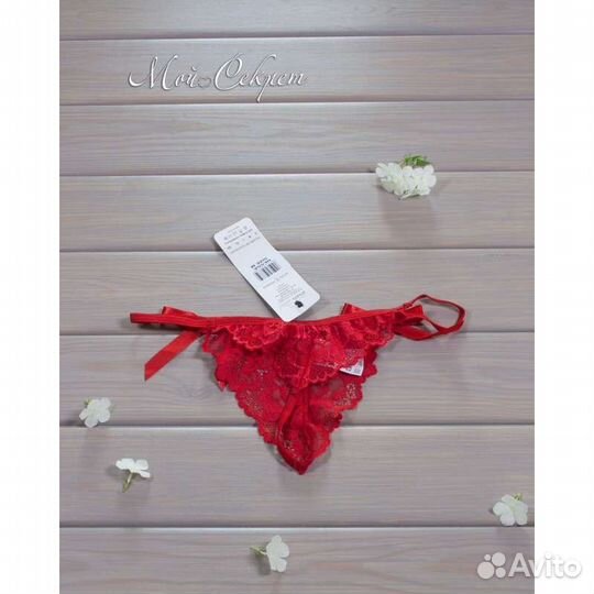 Стринги красные женские новые Польша