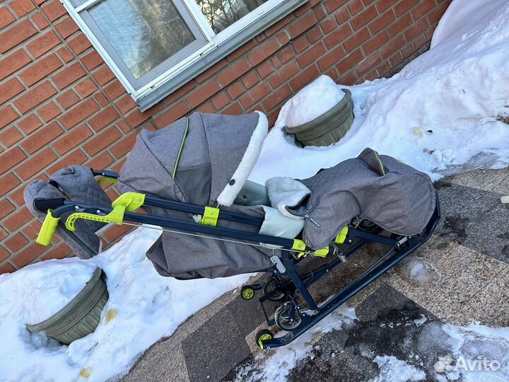Коляска санки Nika