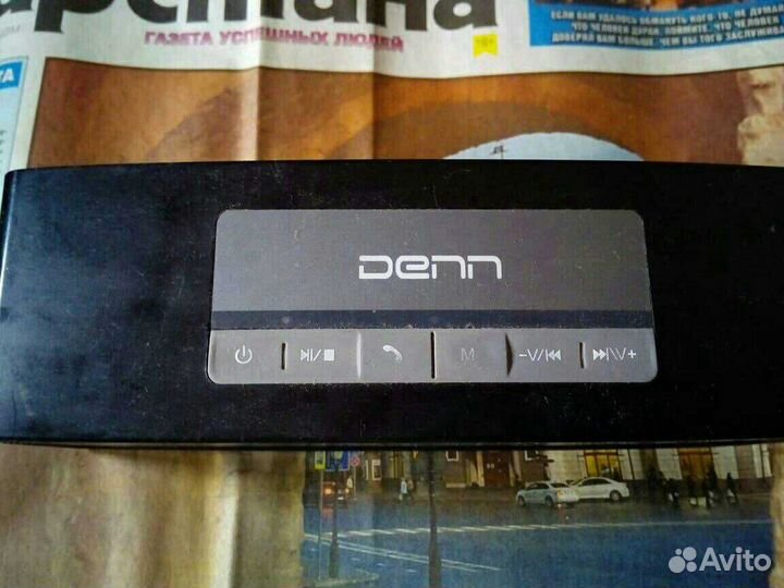 Портативная колонка Denn беспроводная