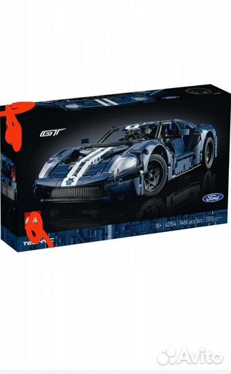 Lego Technic 42154 Ford GT 2022 (реплика)